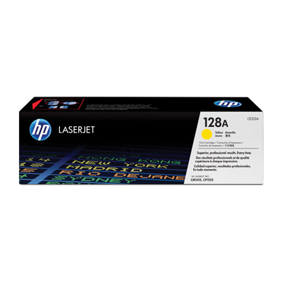 Картридж лазерный HP 128A CE322A жел. для CLJ CP1525/CM1415