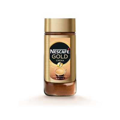 Кофе Nescafe Gold Crema 95г, стекло