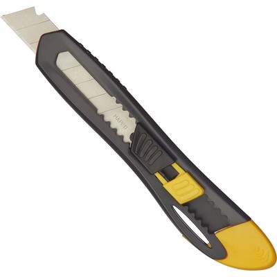 Нож канцелярский Maped UNIVERSAL 18мм с фиксатором, пластик, цв.в ассорт.