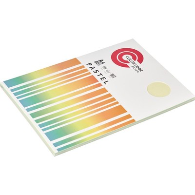 Бумага цветная ColorCode микс (пастель), 80г, А4, 100 листов