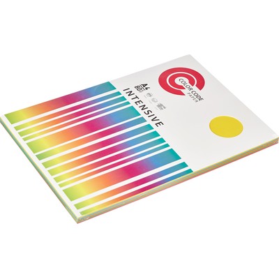 Бумага цветная ColorCode микс (интенсив), 80г, А4, 100 листов