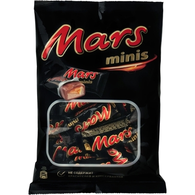 Шоколадный батончик Mars мини 182г