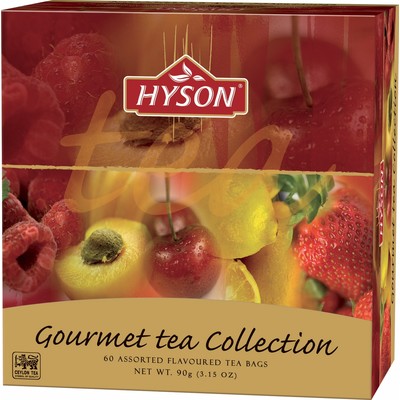 Чай HYSON черн. Gurmet Tea Collection 60 пак x 1.5гр/уп