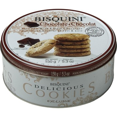 Печенье Bisquini  Датское с кусочками  шоколада 150 г