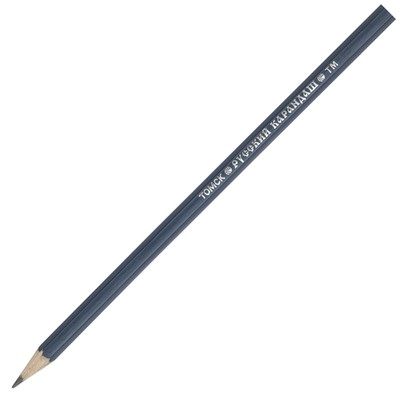 Карандаш чернографитный Русский карандаш шестигр. СК115/ТМ, б/ласт.