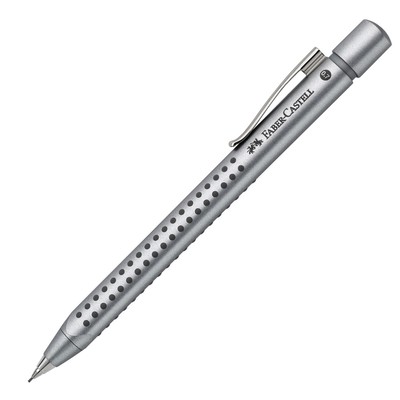 Карандаш механический Faber-Castell GRIP2011,0,7мм/серебрянный металик 1312