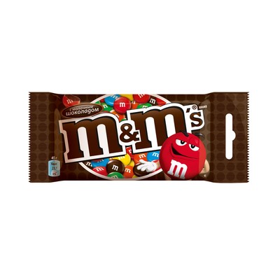 Конфеты Драже M&M`s с шоколадом 45г