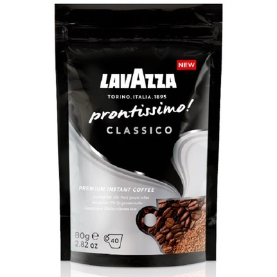Кофе растворимый Lavazza Prontissimo Classico, пакет, 80г