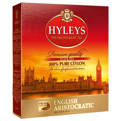 Чай HYLEYS Английский Аристократический 100 пак x 2гр/уп