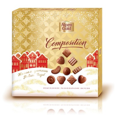 Набор конфет Alpen Gold Composition, 180г