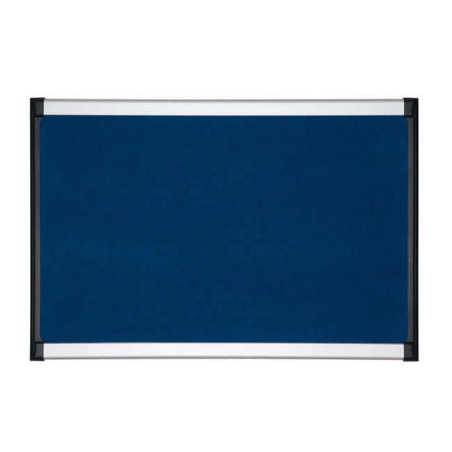 Текстильная доска Bi-office, 60x90 см, синяя