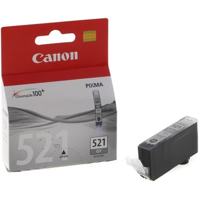Картридж струйный Canon CLI-521GY (2937B004) сер. для PIXMA iP3600/4600
