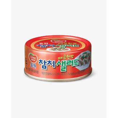 Рыбные консервы Паштет Dongwon из тунца пикантный консервированный, 100гр