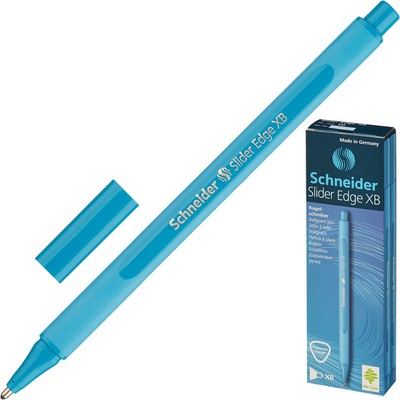 Ручка шариковая SCHNEIDER Slider Edge голубой, 0,9 мм Германия