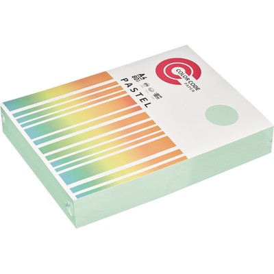 Бумага цветная ColorCode (зеленая пастель), 80г, А4, 500 листов