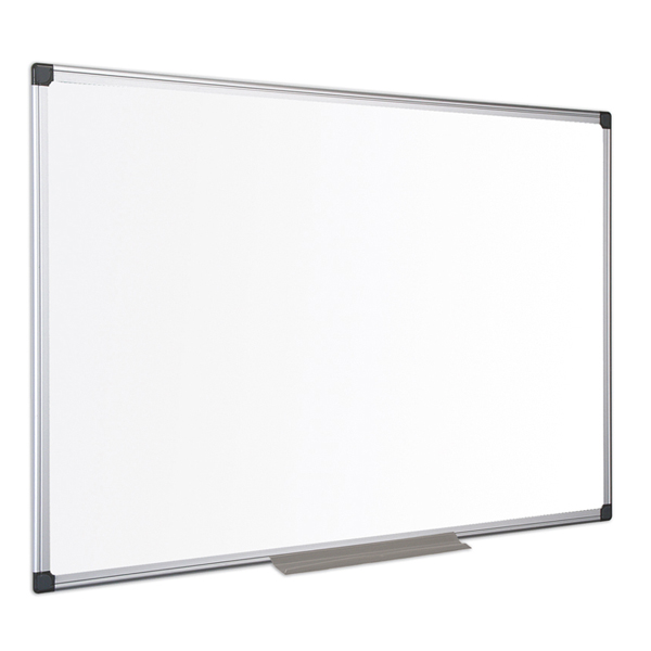 Белая настенная магнитно-маркерная доска Bi-office, 90х60 см, эмалевая