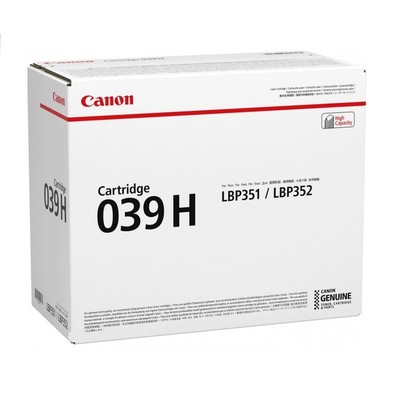 Картридж лазерный Canon CRG 039 H BK (0288C001) чер. пов.емк. для LBP 352x