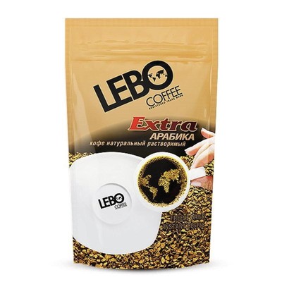 Кофе растворимый LEBO Extra 100г пакет