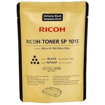 Тонер Ricoh SP 101E (407062) чер. для SP100/111/200/202/203