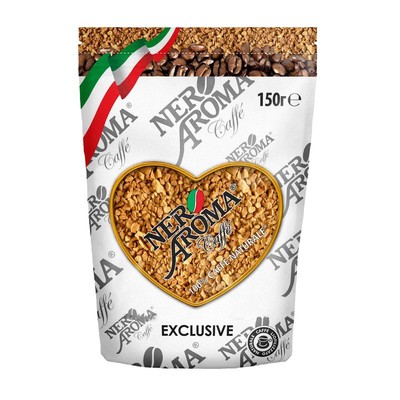 Кофе растворимый Nero Aroma Exclusive субл., 150 г пакет
