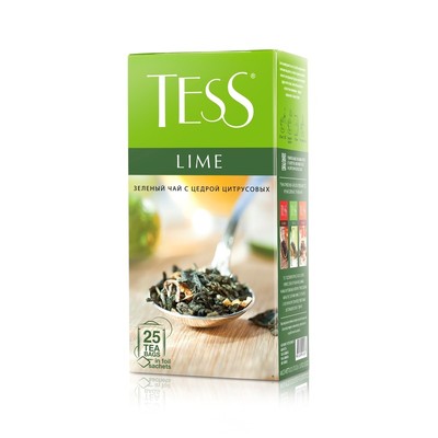 Чай зеленый ТЕSS Лайм 1,5г*25пак