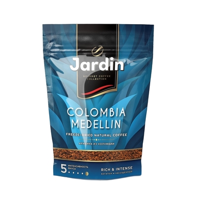 Кофе Jardin Colombia Medelin сублимированный, 280г пакет