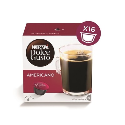 Капсулы для кофемашин Nescafe Dolce Gusto американо 16 кап.