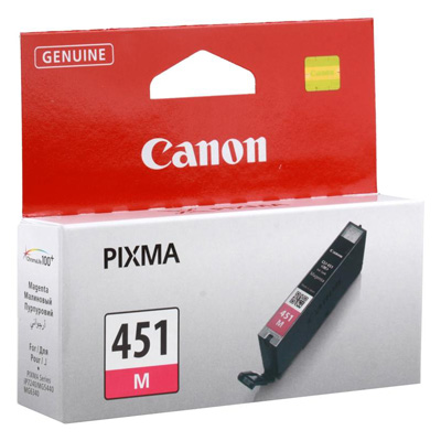 Картридж струйный Canon CLI-451M (6525B001) пур. для MG5440/6340 iP7240