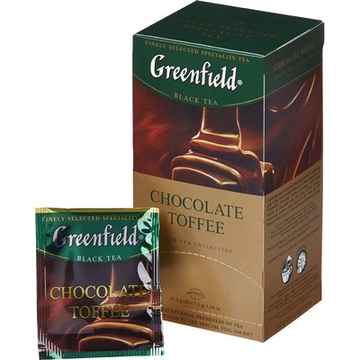Чай Greenfield Chocolate toffee черный 1,5гx25пак 1024-10