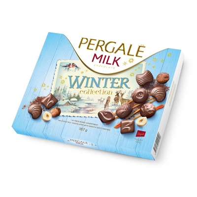 Набор конфет PERGALE из молочного шоколада, 187г