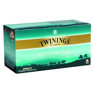 Чай Twinings Ceylon Tea черный 25 пакетиков