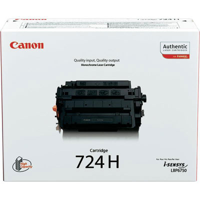 Картридж лазерный Canon Cartridge 724H (3482B002) чер.пов.емк. для LBP6750
