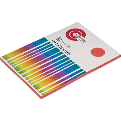 Бумага цветная ColorCode (розовый интенсив), 80г, А4, 100 л.