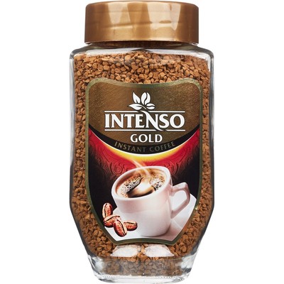Кофе Intenso Gold сублимированный, стекло 190 г.