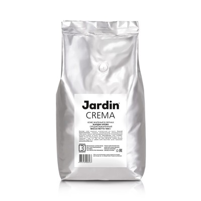 Кофе Jardin Крема в зернах, 1 кг.