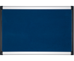 Текстильная доска Bi-office, 90x120 см, синяя