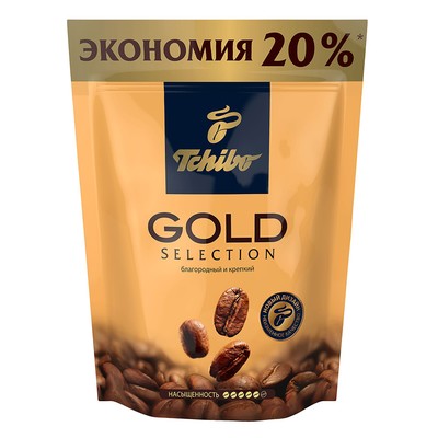 Кофе Tchibo Gold Selection раств.субл.285г пакет