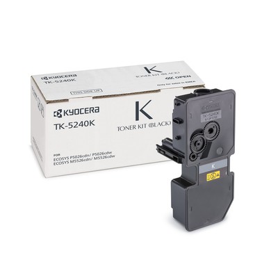 Тонер-картридж Kyocera TK-5240K чер. для ECOSYS M5526
