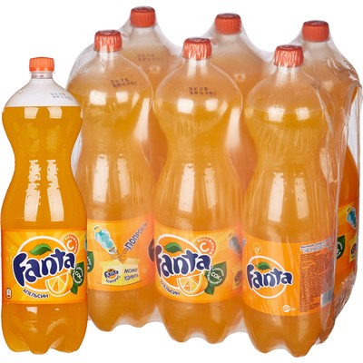 Напиток Fanta апельсин пэт 2 л газ. 6 шт/уп
