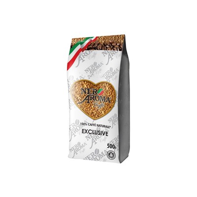 Кофе растворимый Nero Aroma Exclusive субл., 500 г пакет
