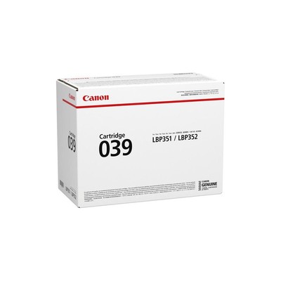 Картридж лазерный Canon CRG 039 BK (0287C001) чер. для LBP 352x