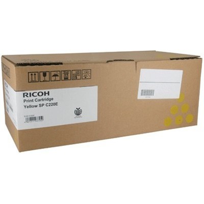 Картридж лазерный Ricoh SPC220 (406055/407643) жел. для SP С220/221S