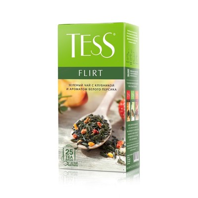 Чай зеленый ТЕSS Flirt 1,5г*25пак