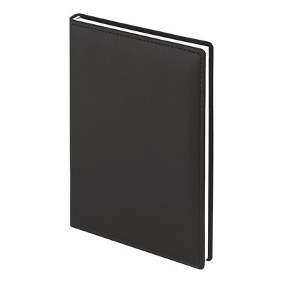 Ежедневник недат, черный, А5, 140х200мм, 320 стр, Velvet