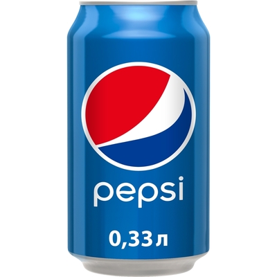 Напиток Pepsi ж/б 0,33 л газ.12 шт/уп